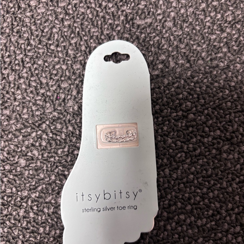 Itsy Bitsy Sterling Silver Toe Ring
